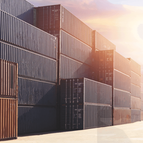 Containerlogistik som del af lagerflowet