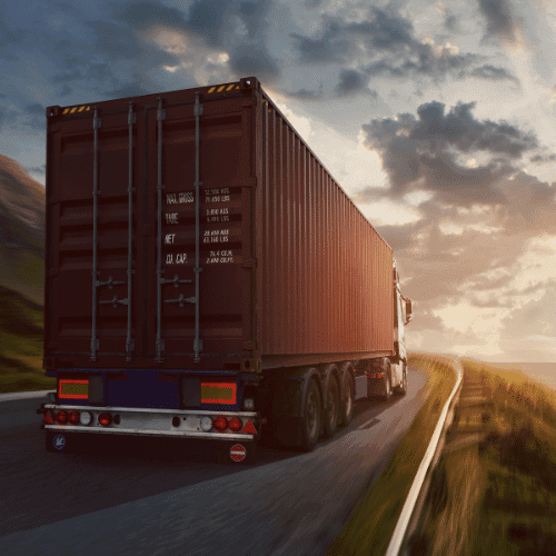 Lastbil i vejtransport